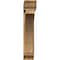 Ekena Millwork Thorton Traditional Rough Sawn Bracket w/ Offset Brace, Western Red Cedar, 8"W x 42"D x 42"H BKT0806X42X42THR01RWR - alternate 3